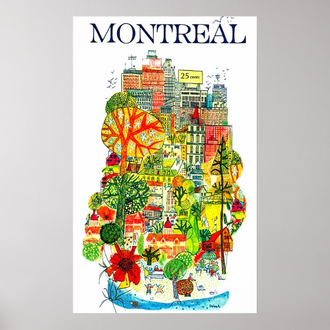 Poster Montréal (Devant)