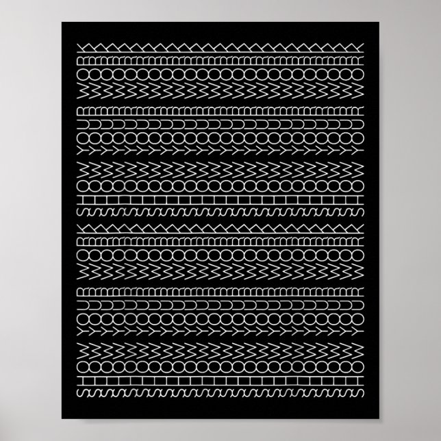 Poster Montrer votre travail Math enseignant Message cach (Devant)