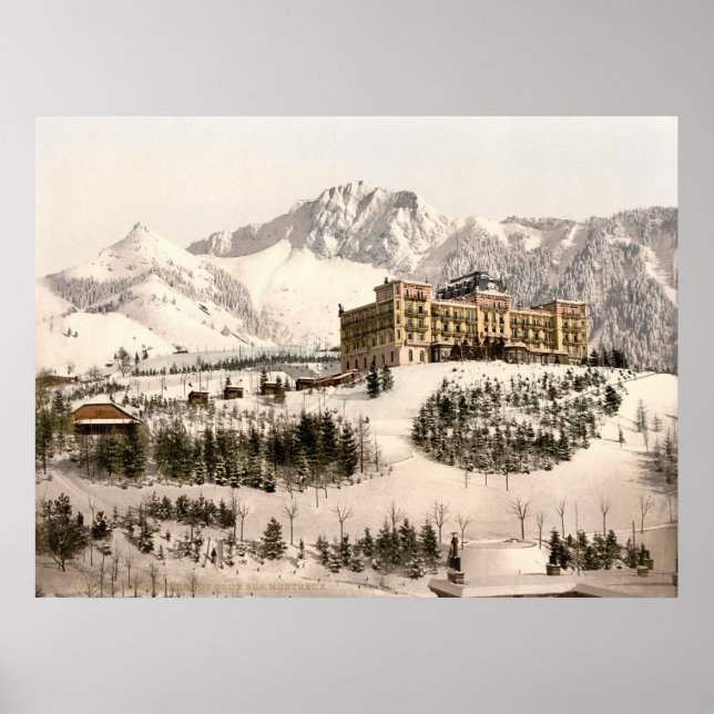Poster Montreux Suisse (Devant)