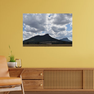 Poster Monts Sturgeon et Abrupt sous des nuages spectacul