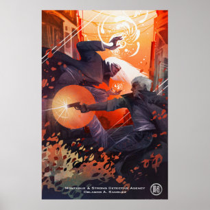 Poster Monty & Simon - Art de Galen Dara