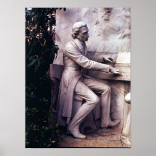 Poster Monument à Frédéric Chopin