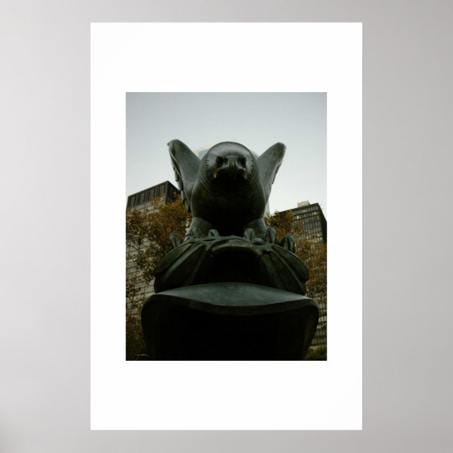 Poster Monument à l'aigle (Devant)