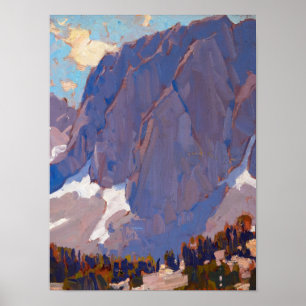 Poster Monument de la Sierra par Edgar Payne