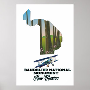 Poster monument national de bandelier