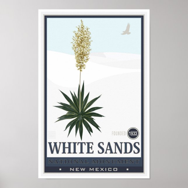 Poster Monument national de White Sands 3 (Devant)