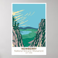 Monument national volcanique de Newberry Oregon Vi