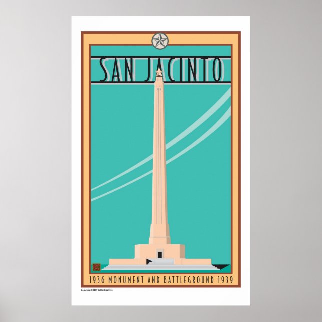 Poster Monument-Poster de San Jacinto (Devant)