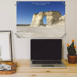 Poster Monument Rocks National Landmark