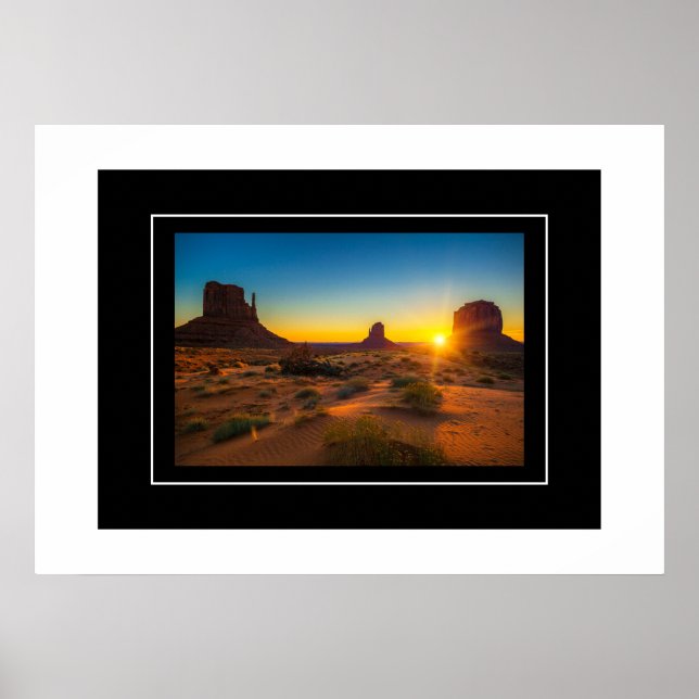 Poster Monument Valley (Vorne)