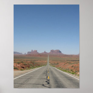 Poster Monument Valley Arizona Utah Paysage Désertique