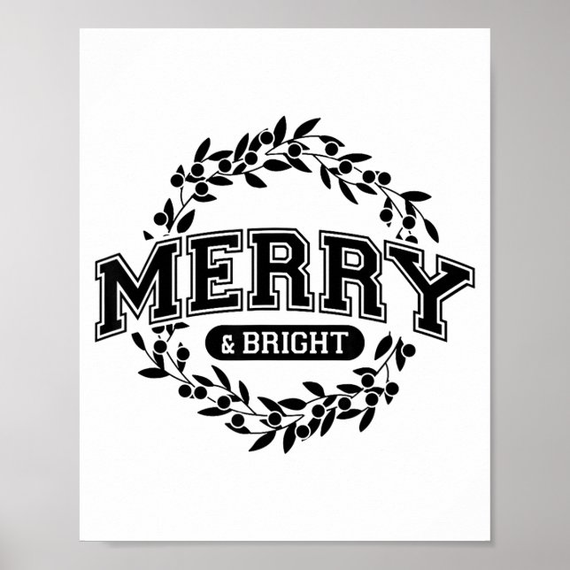 Poster Moody And Uptight Merry And Xmas Bright Matching C (Devant)