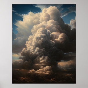 Poster Moody Clouds Art