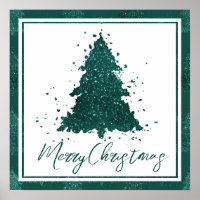 Moody Joyeux Noël | Arbre Turquoise profond de min