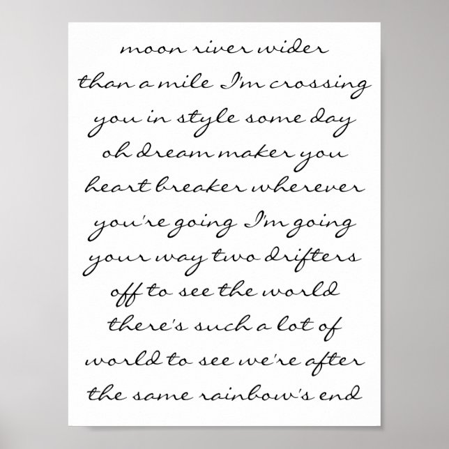 Poster Moon (Devant)