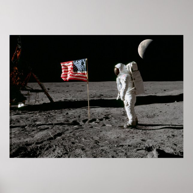 Poster Moon Landing or is it? (Devant)