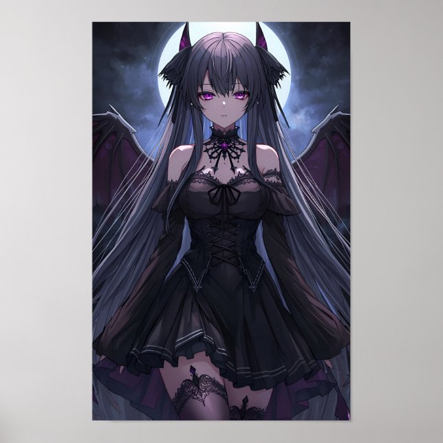 Poster Moonlit Gothic Succubus (Devant)