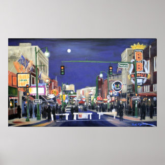Poster Moonlit Memphis