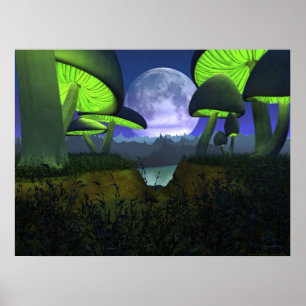 Poster Moonshrooms