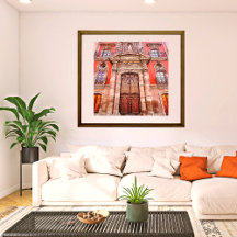 Moorish San Miguel de Allende Porte Brown et orang