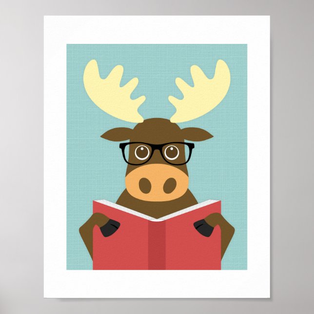 Poster Moose Imprimer (Devant)