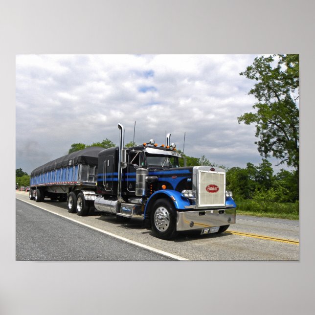 Poster Moose Peterbilt 359 (Devant)