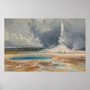 Poster Moran - Le geyser Castle Upper Geyser Park