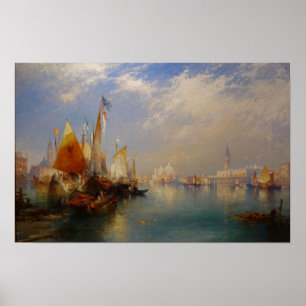 Poster Moran - Le Grand Canal Venise 1899