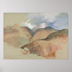 Poster Moran - Pikes Peak Cameron's Cone And Manitou Can.