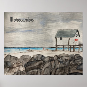 Poster Morecambe Beach