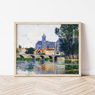 Poster Moret-sur-Loing   William Lamb Picknell
