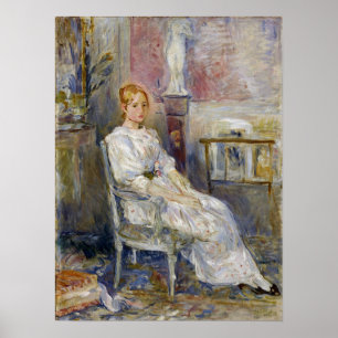 Poster Morisot - Alice Gamby Dans Le Salon 1890