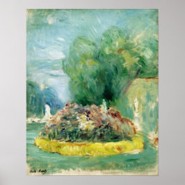 Poster Morisot - Parc de Fontainebleau 1893