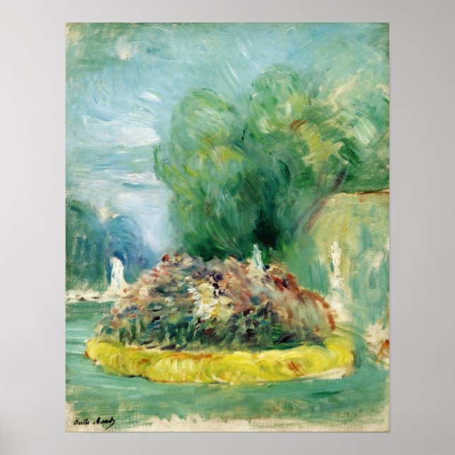 Poster Morisot - Parc Fontainebleau 1893 (Devant)