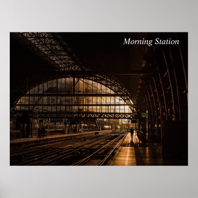 Poster Morning Station (Devant)