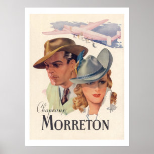 Poster Morreton (annonces françaises vintages de
