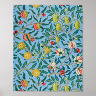 Poster Morris - Quatre Fruits