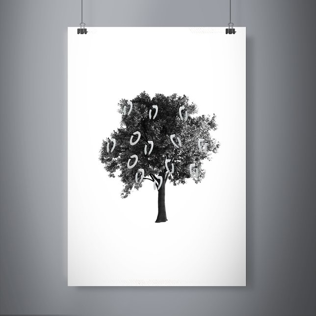 Poster Mort Comme Moi Toilet Seat Tree (Créateur téléchargé)