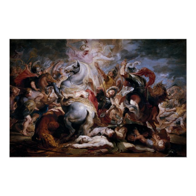 Poster Morte di decio Mure (Bozzetto) par Peter Paul Rube (Devant)