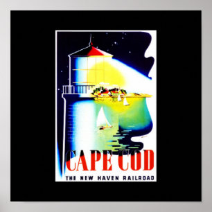 Poster Morue de Voyage-Cap d'Affiche-Cru