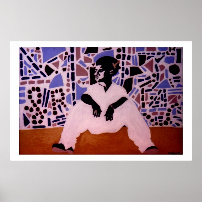 Poster Mosaic Wall (Devant)