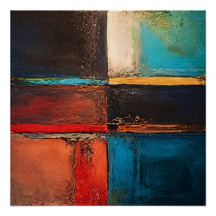 Poster Mosaïque cosmique