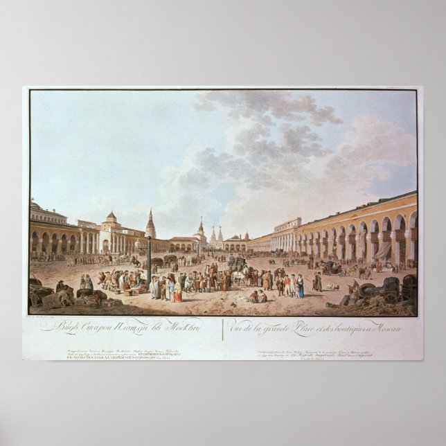 Poster Moscou (Devant)