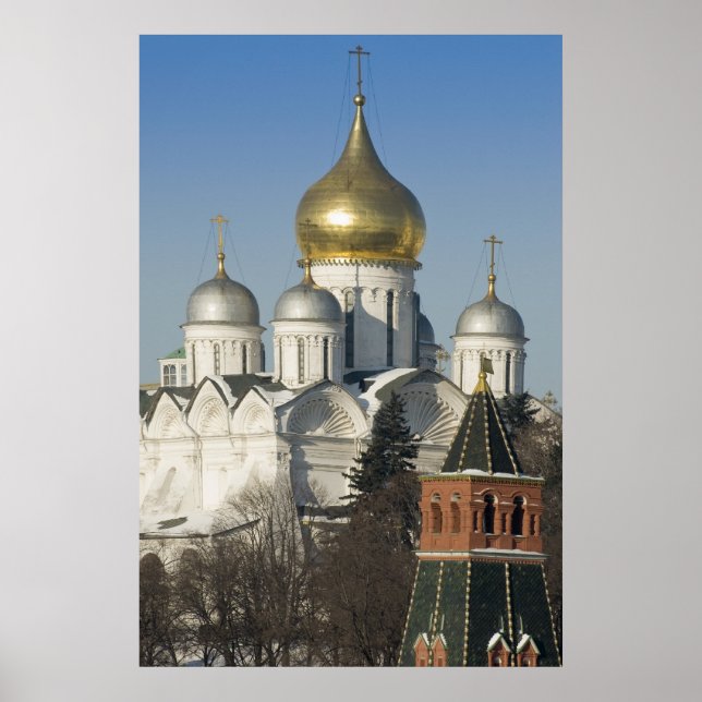 Poster Moscou Kremlin (Devant)