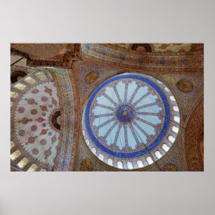 Poster Mosquée bleue