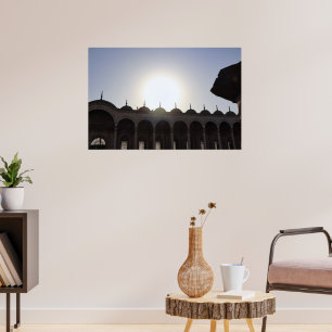 Poster Mosquée du Soleil sur le Caire