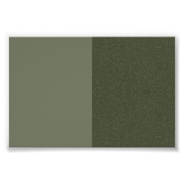 Poster Moss Green Split Texture Imprimer - Personn (Devant)