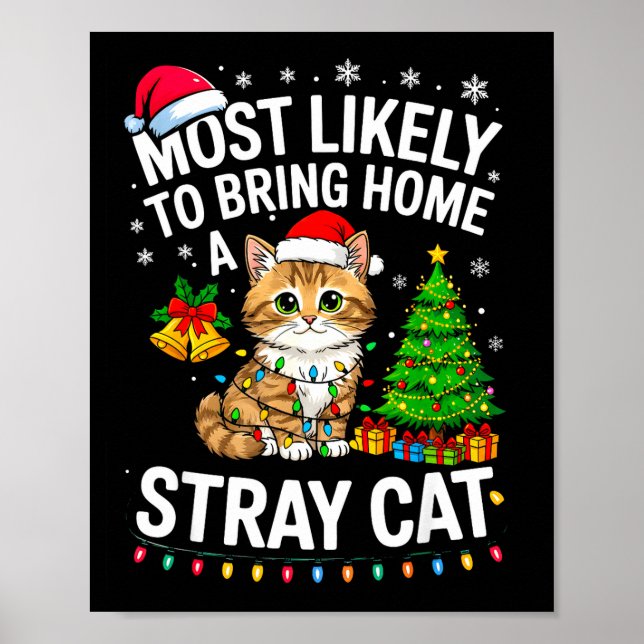 Poster Most Likely To Bring Home A Stray Cat Matching Chr (Devant)