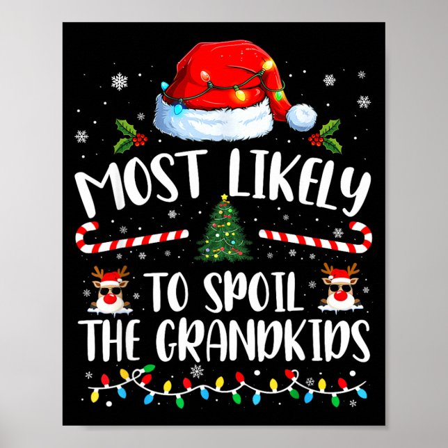 Poster Most Likely To Sil The Grandkids Family Matching C (Devant)