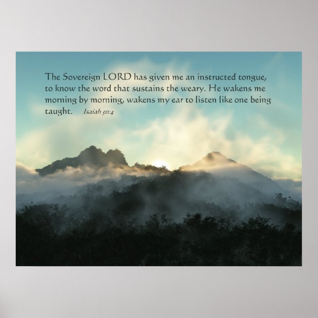 Poster Mot de maintien (Devant)